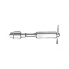 Drill Handle With Chuck Langitudinally Board - With Key Ref:- OR-036-90 Stainless Steel, Standard